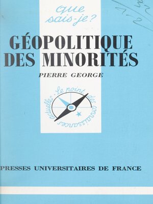 cover image of Géopolitique des minorités